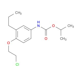Carbamic acid, [4-(2-chloroethoxy)-3-propylphenyl]-, 1-methylethyl ester