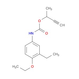 Carbamic acid, (4-ethoxy-3-ethylphenyl)-, 1-methyl-2-propynyl ester