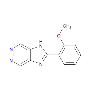 1H-Imidazo[4,5-d]pyridazine, 2-(2-methoxyphenyl)-