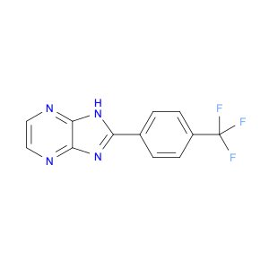 1H-Imidazo[4,5-b]pyrazine, 2-[4-(trifluoromethyl)phenyl]-