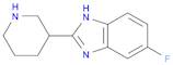 5-Fluoro-2-(piperidin-3-yl)-1H-benzo[d]imidazole