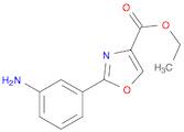 Ethyl 2-(3-aminophenyl)oxazole-4-carboxylate