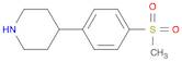 4-(4-(Methylsulfonyl)phenyl)piperidine