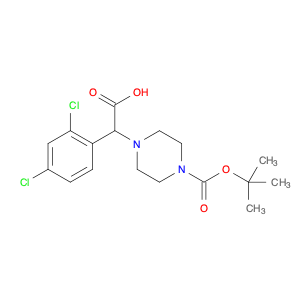 1-Piperazineaceticacid, a-(2,4-dichlorophenyl)-4-[(1,1-dimethylethoxy)carbonyl]-