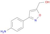 (3-(4-Aminophenyl)isoxazol-5-yl)methanol