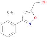 (3-(o-Tolyl)isoxazol-5-yl)methanol