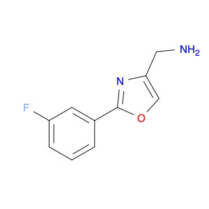 (2-(3-Fluorophenyl)oxazol-4-yl)methanamine