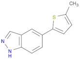 5-(5-Methylthiophen-2-yl)-1H-indazole