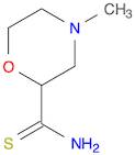 4-Methylmorpholine-2-carbothioamide