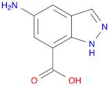 5-Amino-1H-indazole-7-carboxylic acid