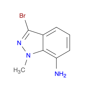 3-Bromo-1-methyl-1H-indazol-7-amine