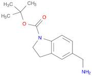 Tert-butyl 5-(aminomethyl)indoline-1-carboxylate