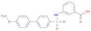 Benzoicacid, 3-[[(4'-methoxy[1,1'-biphenyl]-4-yl)sulfonyl]amino]-