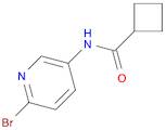 Cyclobutanecarboxamide,N-(6-bromo-3-pyridinyl)-