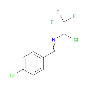 Ethanamine, 1-chloro-N-[(4-chlorophenyl)methylene]-2,2,2-trifluoro-