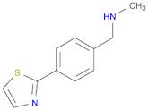 Benzenemethanamine,N-methyl-4-(2-thiazolyl)-