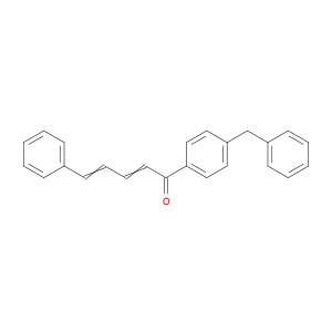2,4-Pentadien-1-one, 5-phenyl-1-[4-(phenylmethyl)phenyl]-