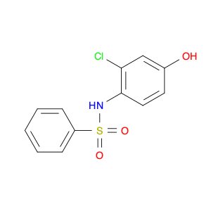 Benzenesulfonamide, N-(2-chloro-4-hydroxyphenyl)-