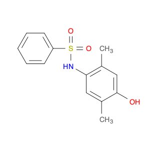 Benzenesulfonamide, N-(4-hydroxy-2,5-dimethylphenyl)-