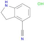 Indoline-4-carbonitrile hydrochloride