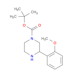 1-Piperazinecarboxylicacid, 3-(2-methoxyphenyl)-, 1,1-dimethylethyl ester