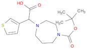 2-(4-(tert-Butoxycarbonyl)-1,4-diazepan-1-yl)-2-(thiophen-3-yl)acetic acid