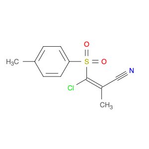 2-Propenenitrile, 3-chloro-2-methyl-3-[(4-methylphenyl)sulfonyl]-, (E)-