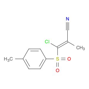 2-Propenenitrile, 3-chloro-2-methyl-3-[(4-methylphenyl)sulfonyl]-, (Z)-