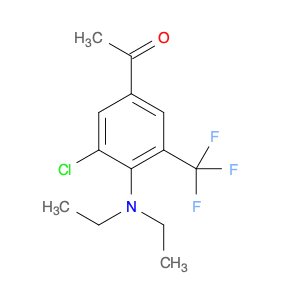 Ethanone, 1-[3-chloro-4-(diethylamino)-5-(trifluoromethyl)phenyl]-