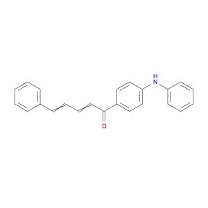 2,4-Pentadien-1-one, 5-phenyl-1-[4-(phenylamino)phenyl]-