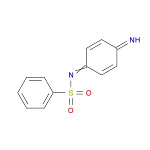Benzenesulfonamide, N-(4-imino-2,5-cyclohexadien-1-ylidene)-