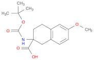 2-((tert-Butoxycarbonyl)amino)-6-methoxy-1,2,3,4-tetrahydronaphthalene-2-carboxylic acid