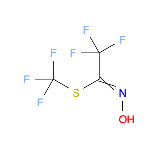 Ethanimidothioic acid, 2,2,2-trifluoro-N-hydroxy-, trifluoromethyl ester