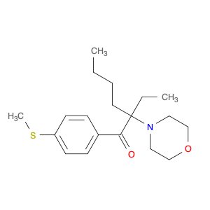 1-Hexanone, 2-ethyl-1-[4-(methylthio)phenyl]-2-(4-morpholinyl)-