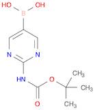 [2-[(tert-Butoxycarbonyl)amino]pyrimidin-5-yl]boronic acid