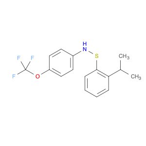 Benzenesulfenamide, 2-(1-methylethyl)-N-[4-(trifluoromethoxy)phenyl]-