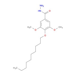 Benzoic acid, 4-(decyloxy)-3,5-dimethoxy-, hydrazide