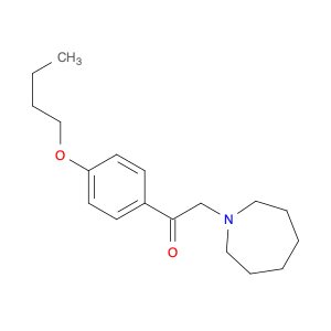 Ethanone, 1-(4-butoxyphenyl)-2-(hexahydro-1H-azepin-1-yl)-