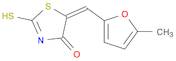 (5E)-2-mercapto-5-[(5-methyl-2-furyl)methylene]-1,3-thiazol-4(5H)-one