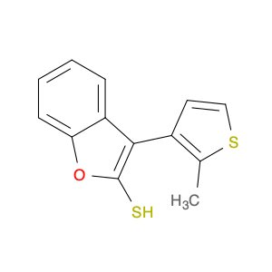 2-Benzofuranthiol, 3-(2-methyl-3-thienyl)-
