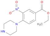 ETHYL 3-NITRO-4-(PIPERAZIN-1-YL)BENZOATE