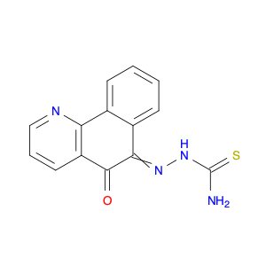 Hydrazinecarbothioamide, 2-(5-oxobenzo[h]quinolin-6(5H)-ylidene)-