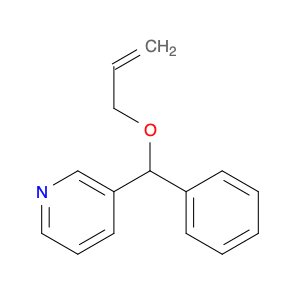 Pyridine, 3-[phenyl(2-propenyloxy)methyl]-