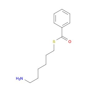 Benzenecarbothioic acid, S-(6-aminohexyl) ester