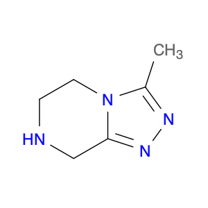 3-Methyl-5,6,7,8-tetrahydro-[1,2,4]triazolo[4,3-a]pyrazine