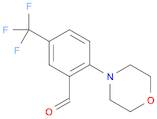 Benzaldehyde,2-(4-morpholinyl)-5-(trifluoromethyl)-