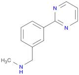 Benzenemethanamine,N-methyl-3-(2-pyrimidinyl)-