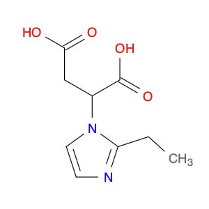 Butanedioic acid, (2-ethyl-1H-imidazol-1-yl)-