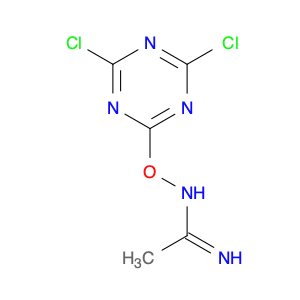 N-((4,6-Dichloro-1,3,5-triazin-2-yl)oxy)acetimidamide