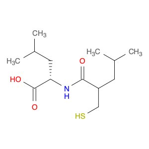 L-Leucine, N-[2-(mercaptomethyl)-4-methyl-1-oxopentyl]-